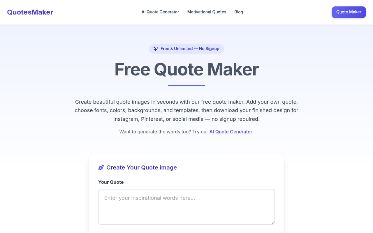 QuotesMaker