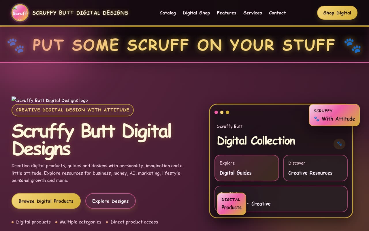 Scruffy Butt Digital Designs