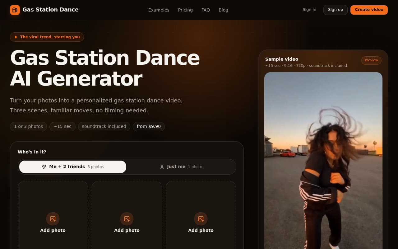Gas Station Dance AI