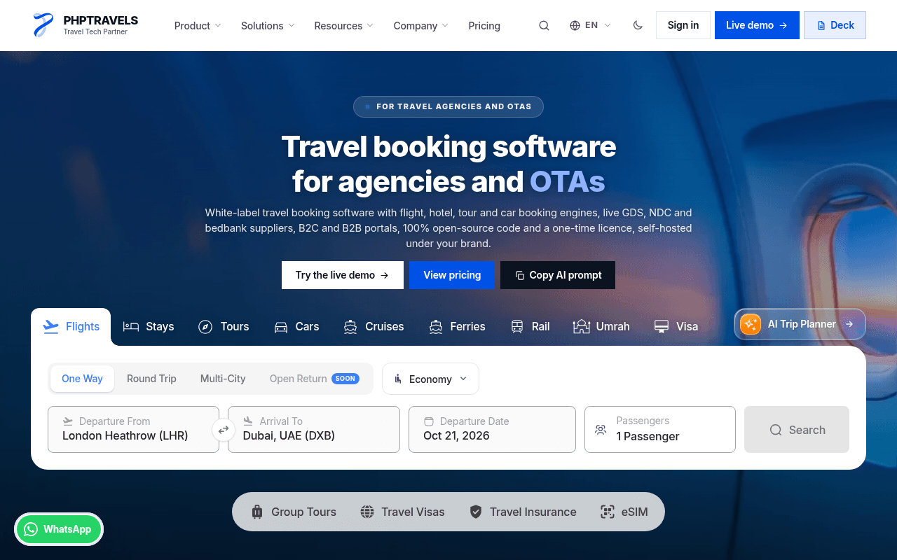PHPTRAVELS