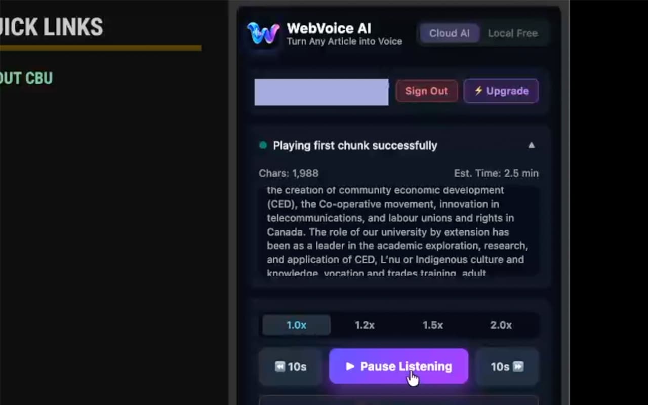 WebVoice AI