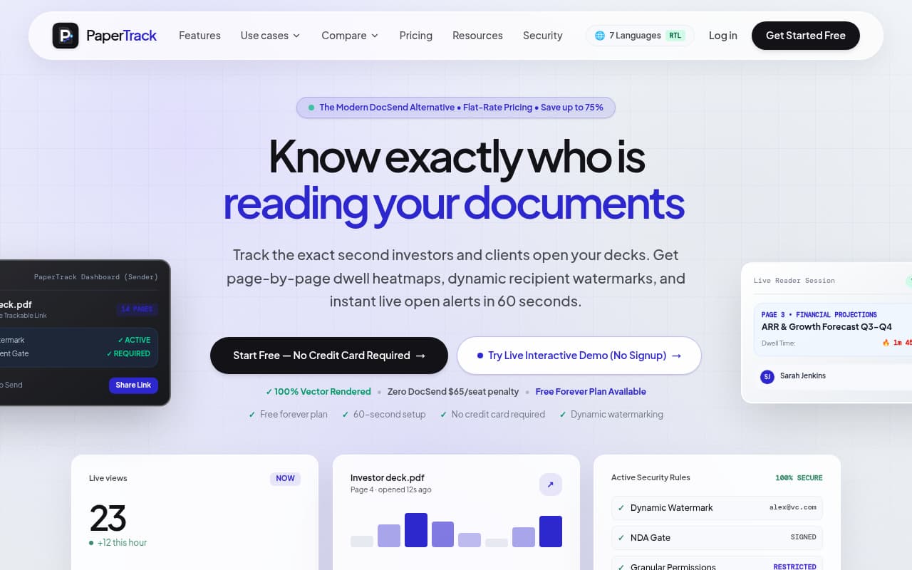 PaperTrack